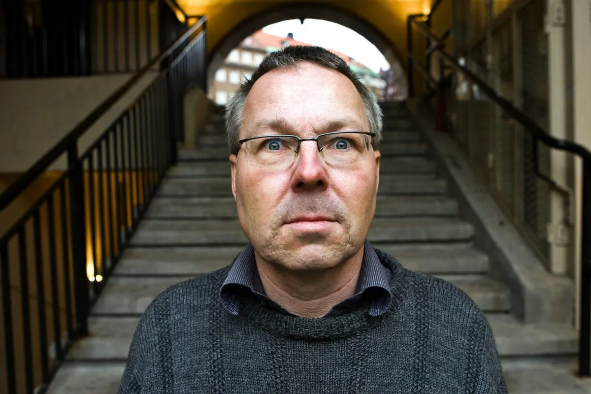 Joakim Pirinen ihmetyttää jälleen. Kuva Benkt Eurenius / DN / TT / Lehtikuva