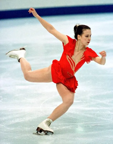Alisa Drei taitoluistelun vapaaohjelmassa Naganossa 1998.