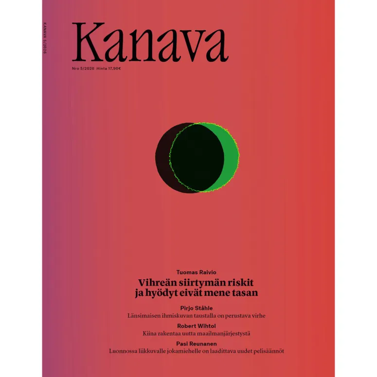 Kanava 5/2026:n kansi on Maria Sannin kuvittama.