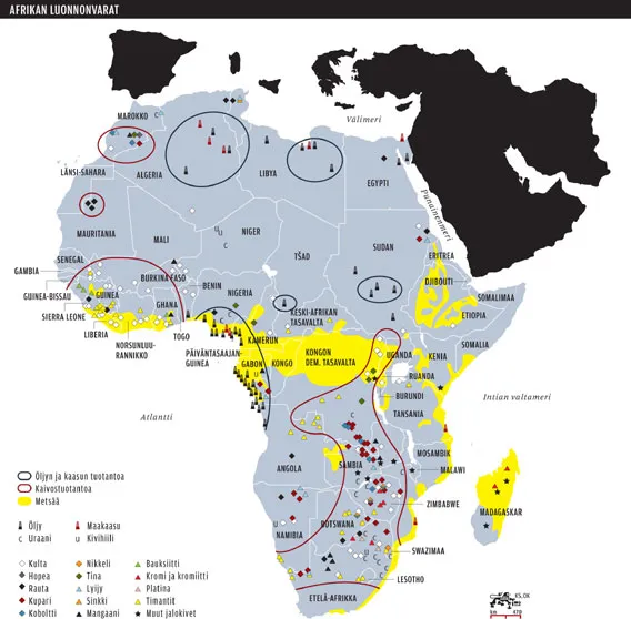 Afrikan luonnonvarat