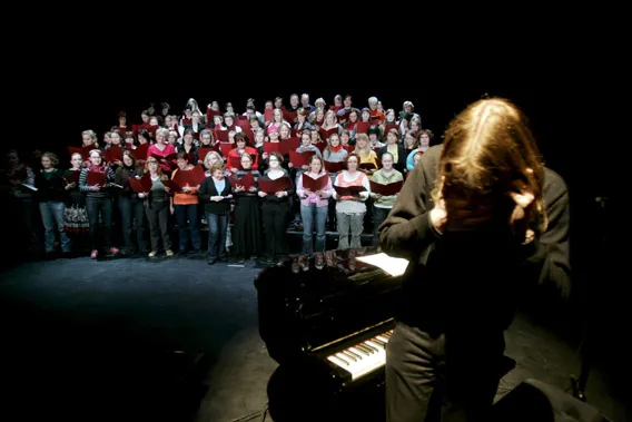 Valituskuoro Kiasmassa 2006