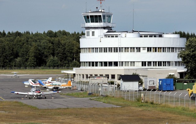 Malmin lentokenttää elokuussa 2013.