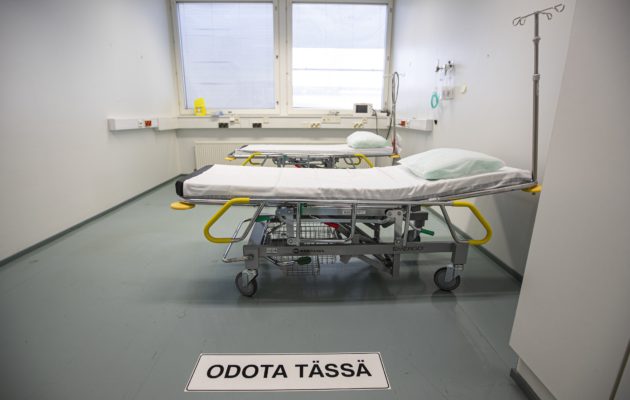 Pohjois-Kymen sairaalaan rakennettiin pikavauhtia koronapäivystyksen potilashuone.